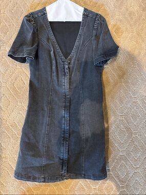 Sugarlips Black Crewneck Top with Gold Logo